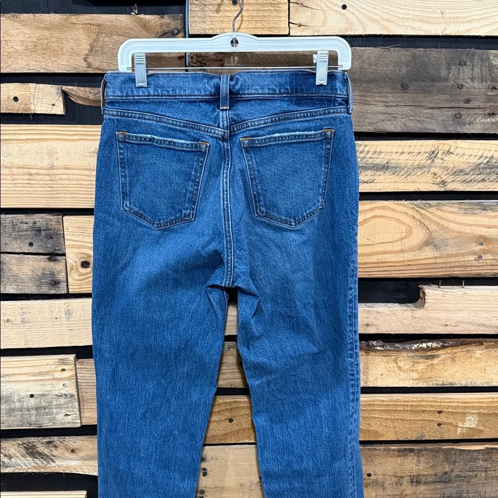 Abercrombie & Fitch Curve Love The‎ 90’s Straight Mid Rise Jeans Size 27/4 Reg